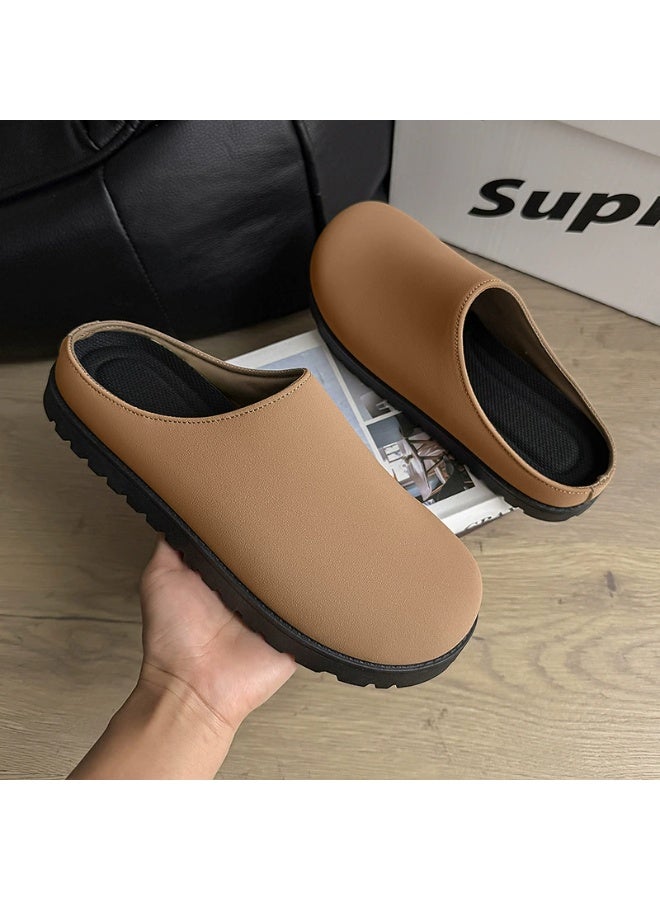 Bokken sandals - retro one-piece head cover casual beach shoes